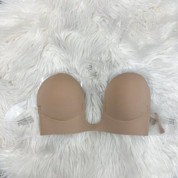 Fashion Forms U Plunge Chai Backless Strapless Bra - Picture 3 of 8